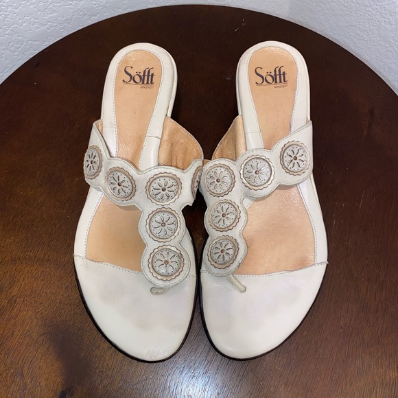 Sofft wedge flip-flop sandal - Picture 5 of 8